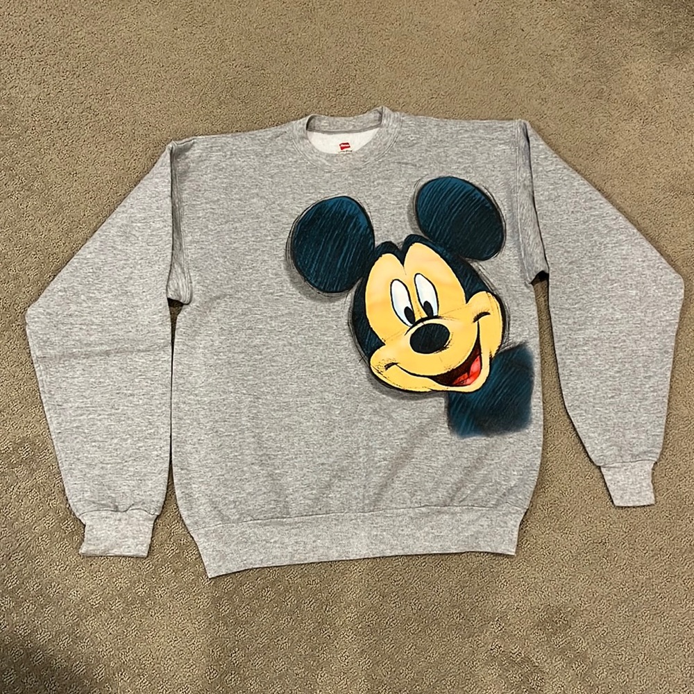 MICKEY MOUSE SWEATSHIRT SIZE S ADULT
